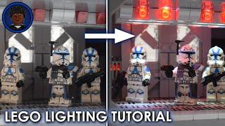 The CHEAPEST Way to Add Lights To Your LEGO Builds! [TUTORIAL]