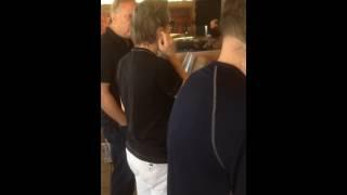 Gary Oldman at Starbucks in Palm Springs