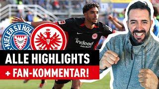 Holstein Kiel - Eintracht Frankfurt mit Fankommentar | Bundesliga Highlights