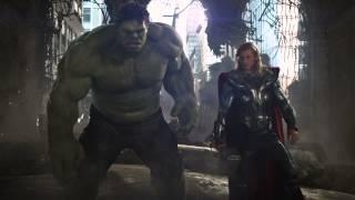 Marvel's The Avengers - Hulk punches Thor