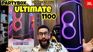 Torre de som JBL PARTYBOX ULTIMATE 1100W RMS: Simplesmente ÚNICA! (Review/Análise Completa)