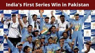 India's FIRST SERIES WIN in Pakistan @LAHORE 2004 | India Creates HISTORY