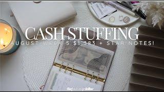 CASH STUFFING $1383 + STAR NOTES!!!  - SEPTEMBER WEEK 2