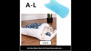 Cat Litter Winter Warm Cat Closed Removable And Washable Quilt