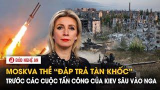 Moskva thề “đáp trả tàn khốc” trước các cuộc tấn công của Kiev sâu vào Nga