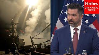 BREAKING: Pentagon Press Secretary Sean Parnell Holds First Briefing After US Strikes Houthi Targets