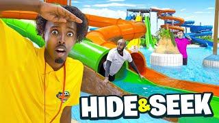 EXTREME HIDE & SEEK IN WATER PARK!