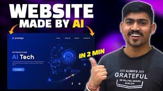 Create Website Using AI - 3 Best AI Website Builders  | Build Websites in 2 Minutes 