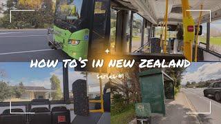 how to’s in new zealand #1 | ride a bus and pay for parking | filipina