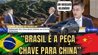 Mídia Internacional: Brasil E China Estão Unidos E Tomando Conta Do Mercado