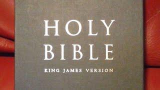 Holy Bible King James Version  Review ( Holy Bible KJV Review ) KJV Leather bound review