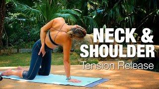 Neck & Shoulder Tension Release Yoga Class - Five Parks Yoga