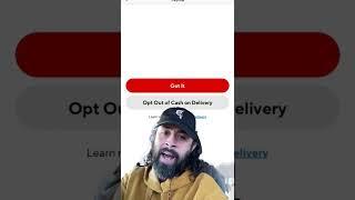 Doordash Cash on Delivery has Hit My Market!