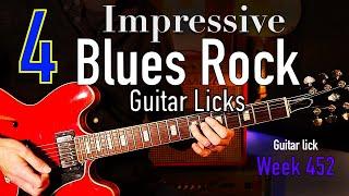 4 Excellent Licks Blues Rock Style - Lick Friday Week 452