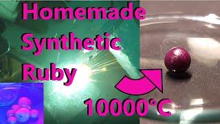 How To Make Synthetic Ruby With An Electric Arc At Home