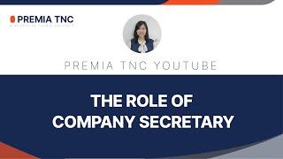 [Hong Kong] The role of company secretary