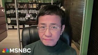 ‘You have to have a battle plan going in’: Maria Ressa on how the press must prepare for Trump 2.0