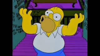 The Simpsons - No TV and no beer make Homer go something something..Go Crazy? Don't mind if i do!