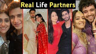 Real Life Partner's Of Yeh Rishta Kya Kehlata Hain Serial Cast | Real Love Partner | #videos