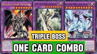 TRIPLE BOSS One Card Combo, Dragoon Buster Magia Crushing WCS Qualifiers [Master Duel]