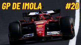 FÓRMULA 1 AO VIVO COM IMAGENS - CORRIDA COMPLETA – GP DE IMOLA - F1 MANAGER 23 - XBOX #20