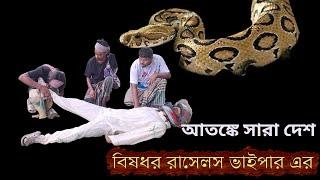 বিষধর রাসেলস ভাইপার এর কারণে আতঙ্কে সারাদেশ  #funnyvideo #all time fun russells viper