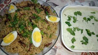 Mutter Plao with raita |Lahore Kai zaiqay #lahorekaizaiqay #food #cookingchannel #cookingshow#recipe