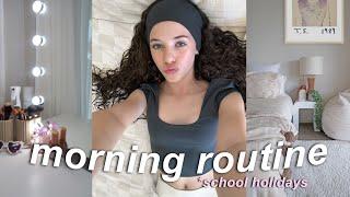 ️MORNING ROUTINE School Holidays | Miss Charli