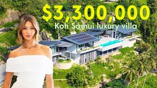 A $3.3M LUXURY Nature View VILLA WITH BOULDERS For Sale in KOH SAMUI