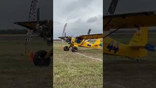 Steve Henry taking off at Lonestar STOL