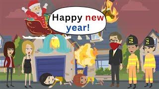 HAPPY NEW YEAR LISA! | Basic English conversation | Learn English | Like English