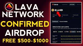 Lava Network Confirmed Airdrop || Full Details Video Guide Step By Step || Zero Investment