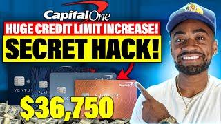 How to Get a HUGE Credit Limit Increase EVERYTIME on Your Capital One Credit Cards (NO HARD PULL)