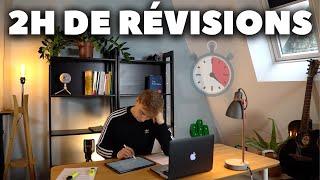 On RÉVISE 2H ensemble‍ ! (Study With Me) - révisions en temps réel