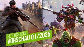 Vorschau: Neue GeForce NOW-Spiele im Januar 2025 | NVIDIA Cloud Gaming