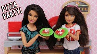 Barbie Pizza Party with Skipper and Kelsey