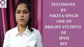 Radiology Course -Testimony by Nikita Student Of Institute Of Paramedical Science & Management(IPSM)