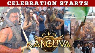 KANGUVA movie celebration starts #Rohinitheatre #kanguva - Cinema Fans TV