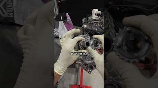 BMW M4 has a FAILED crank hub! #shorts #bmw #m3 #engine #mechanic #viral #f82