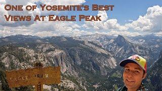 Eagle Peak via Yosemite Falls Trail. Offering Some Of The Best Views Of Yosemite Valley.