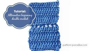 Alternative Method for Beginning Double Crochet