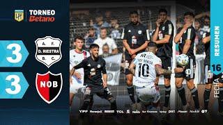 RIESTRA 3 - 3 NEWELL'S I Resumen del partido | #TorneoBetano 2024