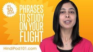 Phrases to Study on Your Flight to India