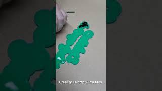 Making acrylic Cake topper on my Creality Falcon 2 Pro 60w Laser cutter