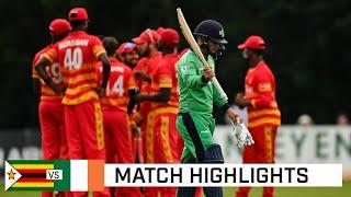 Ireland vs Zimbabwe 1st odi Highlights 2021 - IRE vs ZIM 1st odi Highlights 2021