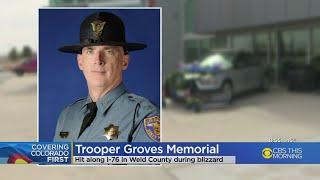 Colorado Says Farewell To Colorado State Trooper Daniel Groves