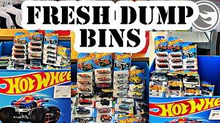 FRESH K CASE DUMP BINS FOUND!! BUT WHERE?  2024 HOT WHEELS TREASURE HUNTS PEG HUNTING STAPLES? WHAT?