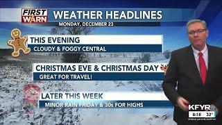 KFYR First News at Six Weather 12/23/2024