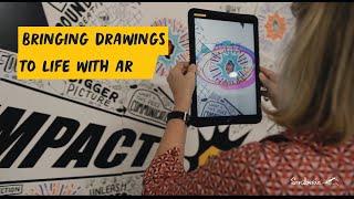 Scriberia augmented reality scribing at D&AD