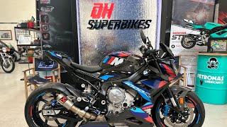 BMW M 1000 R With Competition Pack 600 Miles Akrapovic Carbon Bellypan PX SWAP @dhsuperbikes